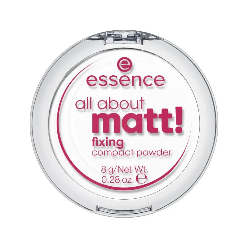 essence cipria fissante viso trasparente - All About Matt! Fixing Compact Powder