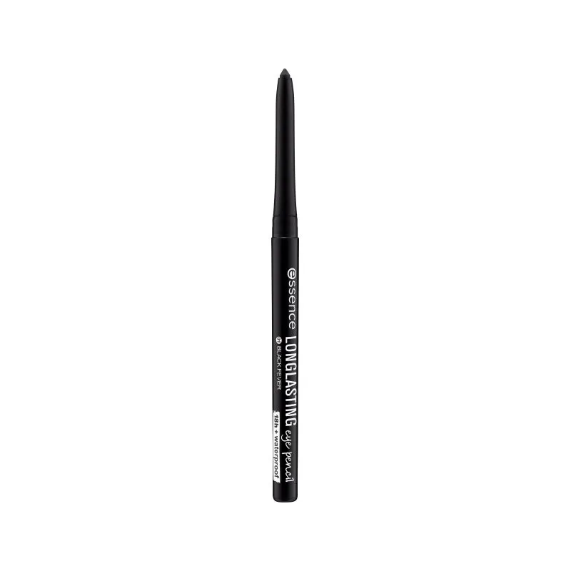 essence matita occhi a lunga durata Long Lasting Eye Pencil - 01 Black Fever 