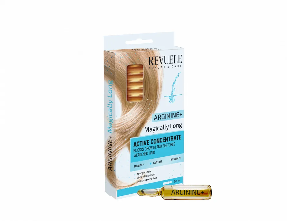 Revuele - fiale per la crescita dei capelli - Active Hair Concentrate Arginine + Magically Long