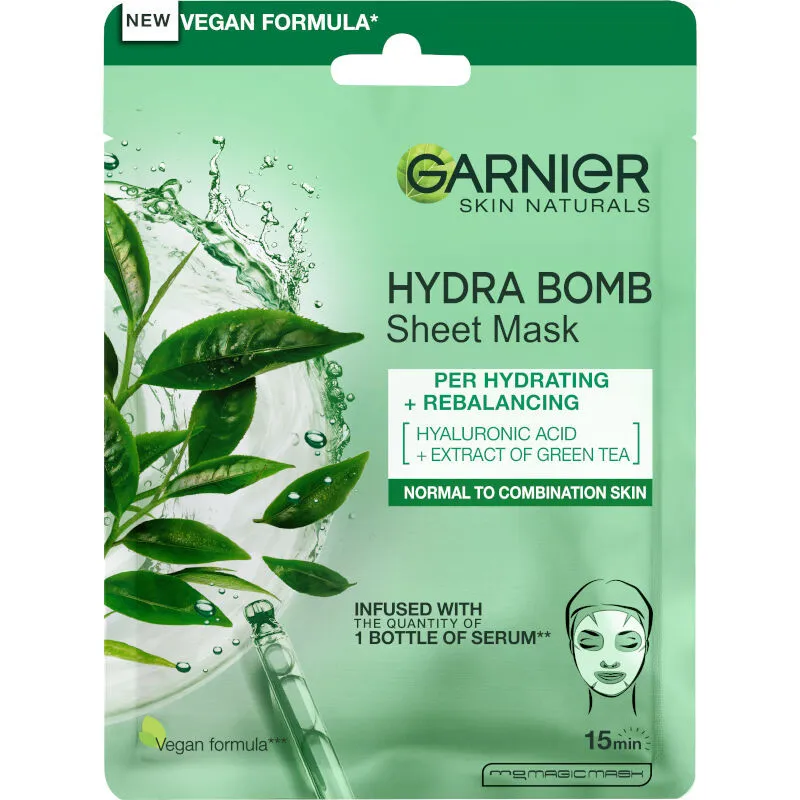 Garnier Skin Naturals - maschera per il viso - Tissue Mask Moisture + Freshness Face Mask