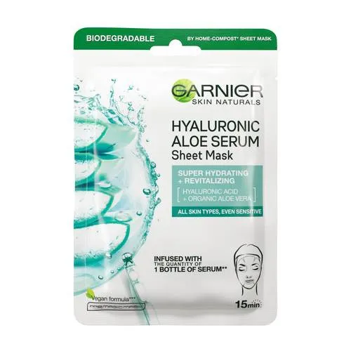 Garnier Skin Natural - maschera per il viso - Hyaluronic Aloe Face Mask