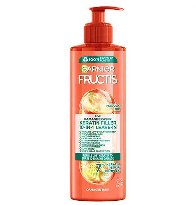 Garnier Fructis - crema per capelli 10in1 - SOS Repair 10in1 Leave-In Hair Cream