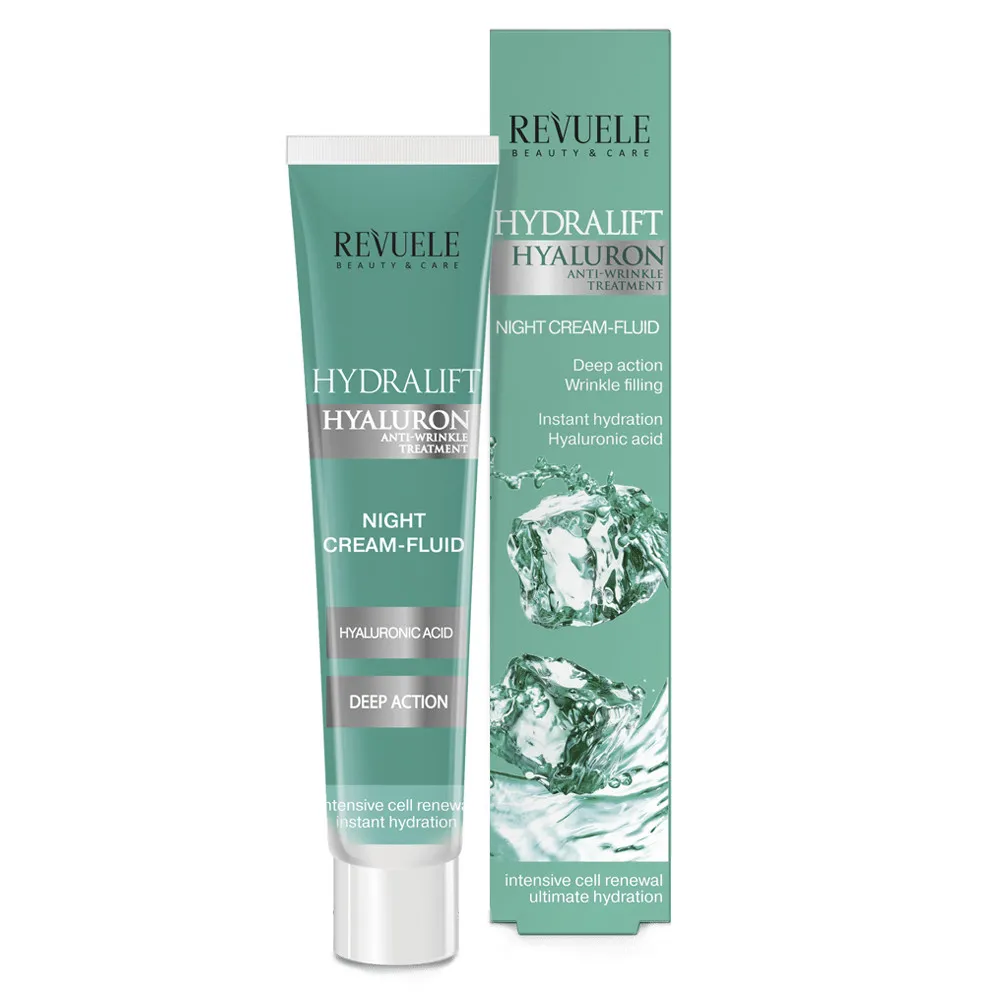 Revuele crema notte - Hydralift Hyaluron Night Cream-Fluid // Prodotti con difetto