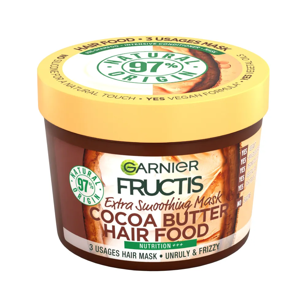 Garnier Fructis maschera per i capelli - Cocoa Butter Hair Food Hair Mask