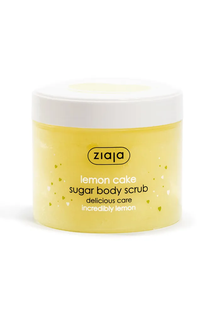 Ziaja scrub - Sugar Body Scrub - Lemon Cake