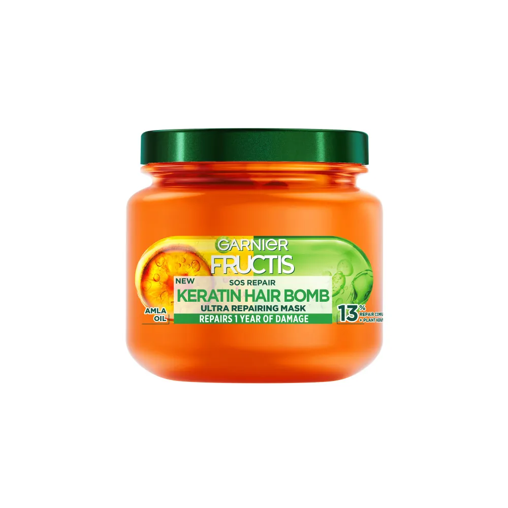 Garnier Fructis - maschera capelli - Hair Bomb SOS Repair Mask