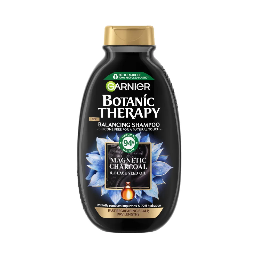 Garnier Botanic Therapy  - shampoo con carbone attivo -  Magnetic Charcoal Shampoo (400ml)