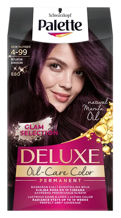 Schwarzkopf Palette colore per capelli - Deluxe - 4-99 Aubergine