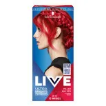 Schwarzkopf colore per i capelli - Live Ultra Brights Or Pastel - 92 Pillar Box Red // Prodotti con difetto