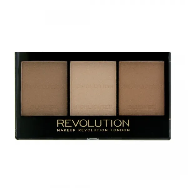 Revolution palette per il contouring del viso -Sculpt and Contour Ultra Brightening Contour Kit - Light Medium C04